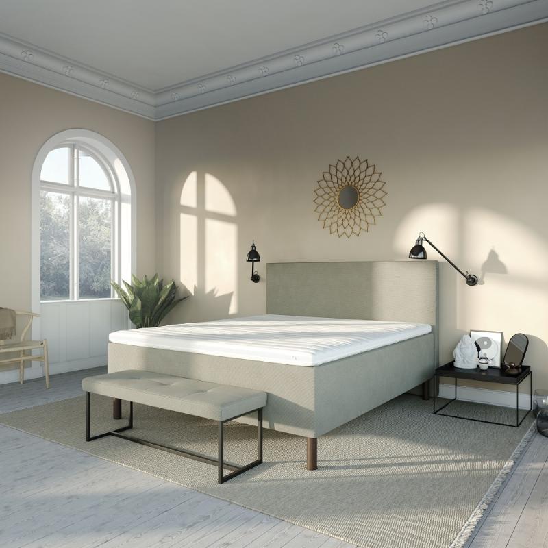 Luksus Boxmadras 80x200 cm med Latex Topmadras