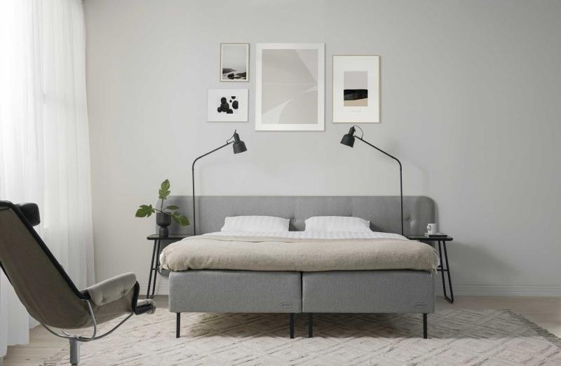 Jensen Diplomat Boxmadras 160x210 cm med Topmadras og Ben