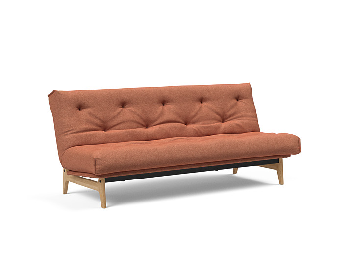 Innovation  Aslak Sovesofa   Fast Betræk 140x200    Soft Spring Madras-301