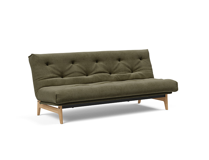 Innovation  Aslak Sovesofa   Fast Betræk 140x200    Soft Spring Madras-316
