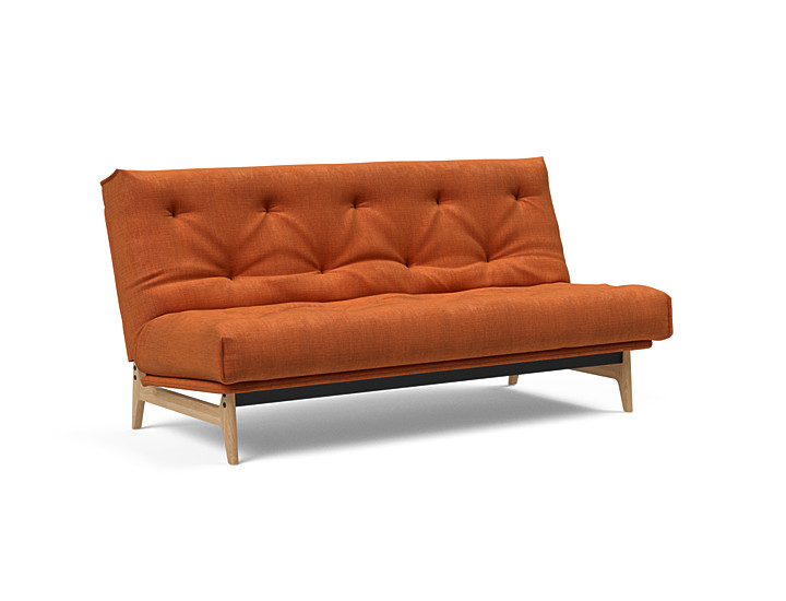 Innovation  Aslak Sovesofa   Fast Betræk 140x200    Soft Spring Madras-412