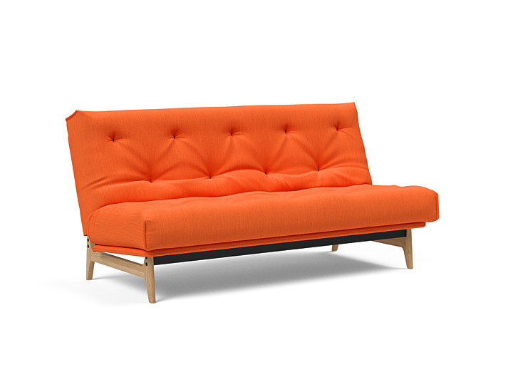 Innovation  Aslak Sovesofa   Fast Betræk 140x200    Soft Spring Madras-510