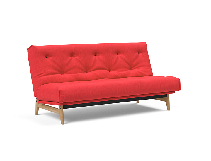 Innovation  Aslak Sovesofa   Fast Betræk 140x200    Soft Spring Madras-511