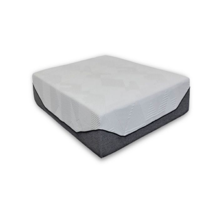 Madras 90x200 Højde 27   Springmadras Med Trykaflastende Memoryskum   Premium  Hybrid Fra   Borg